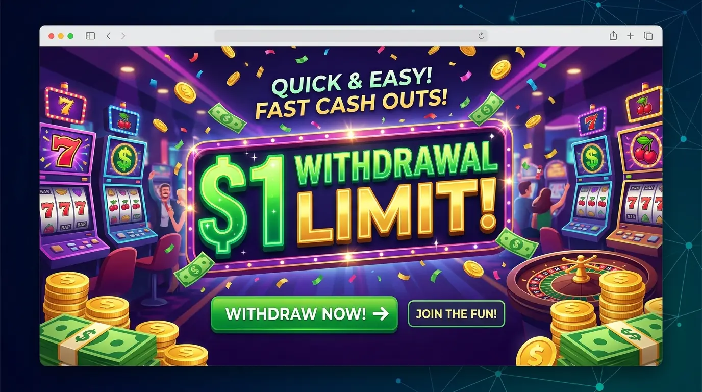 Casumo casino 1 € uttak